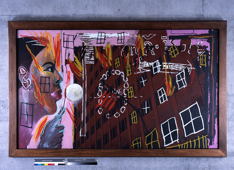 "Basquiat x Warhol. Painting four hands"