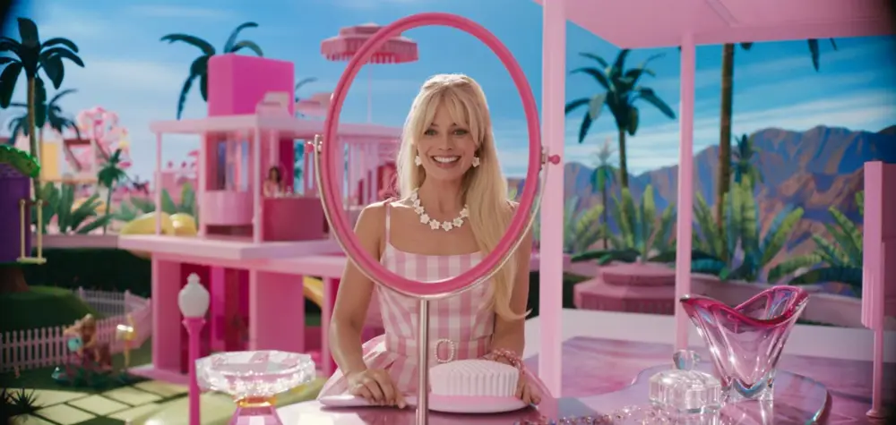 El color rosa y Barbie