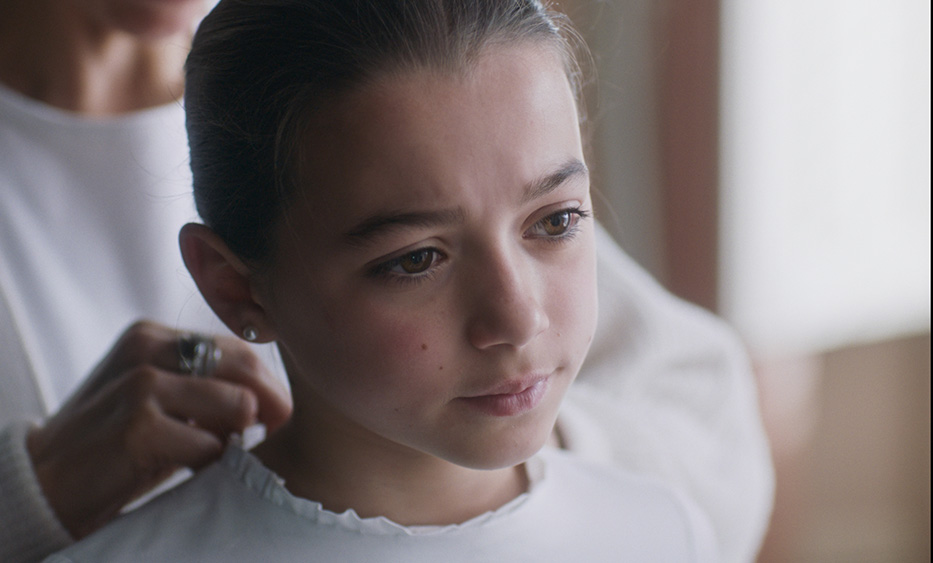 Fotograma del cortometraje "Abril". Sofía Otero