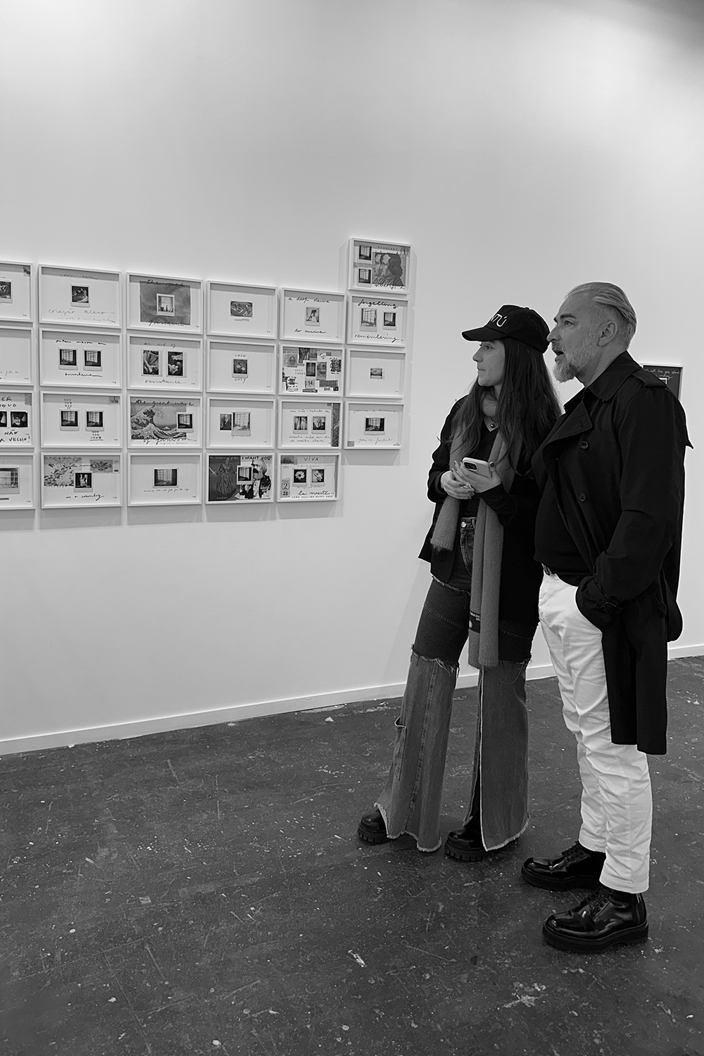 Alex at the ARCO art fair