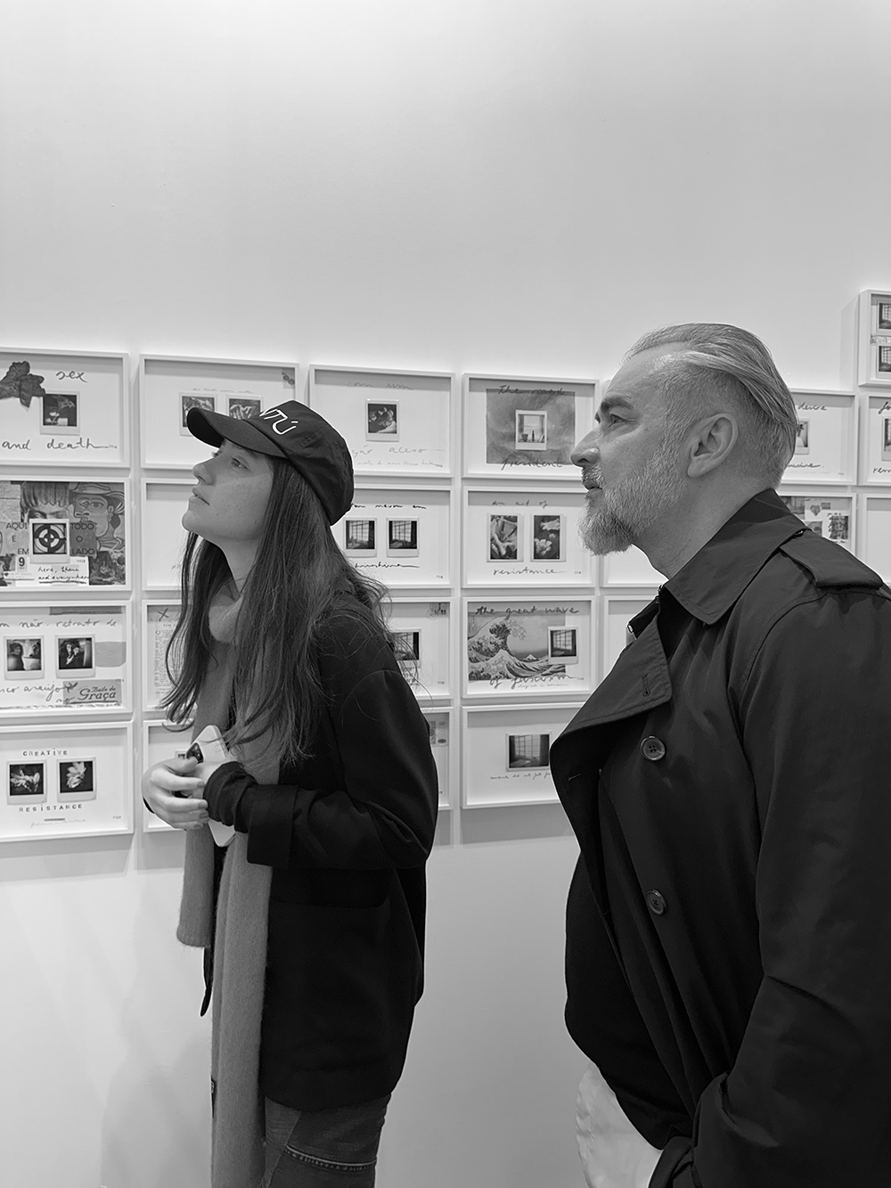 Alex at the ARCO art fair