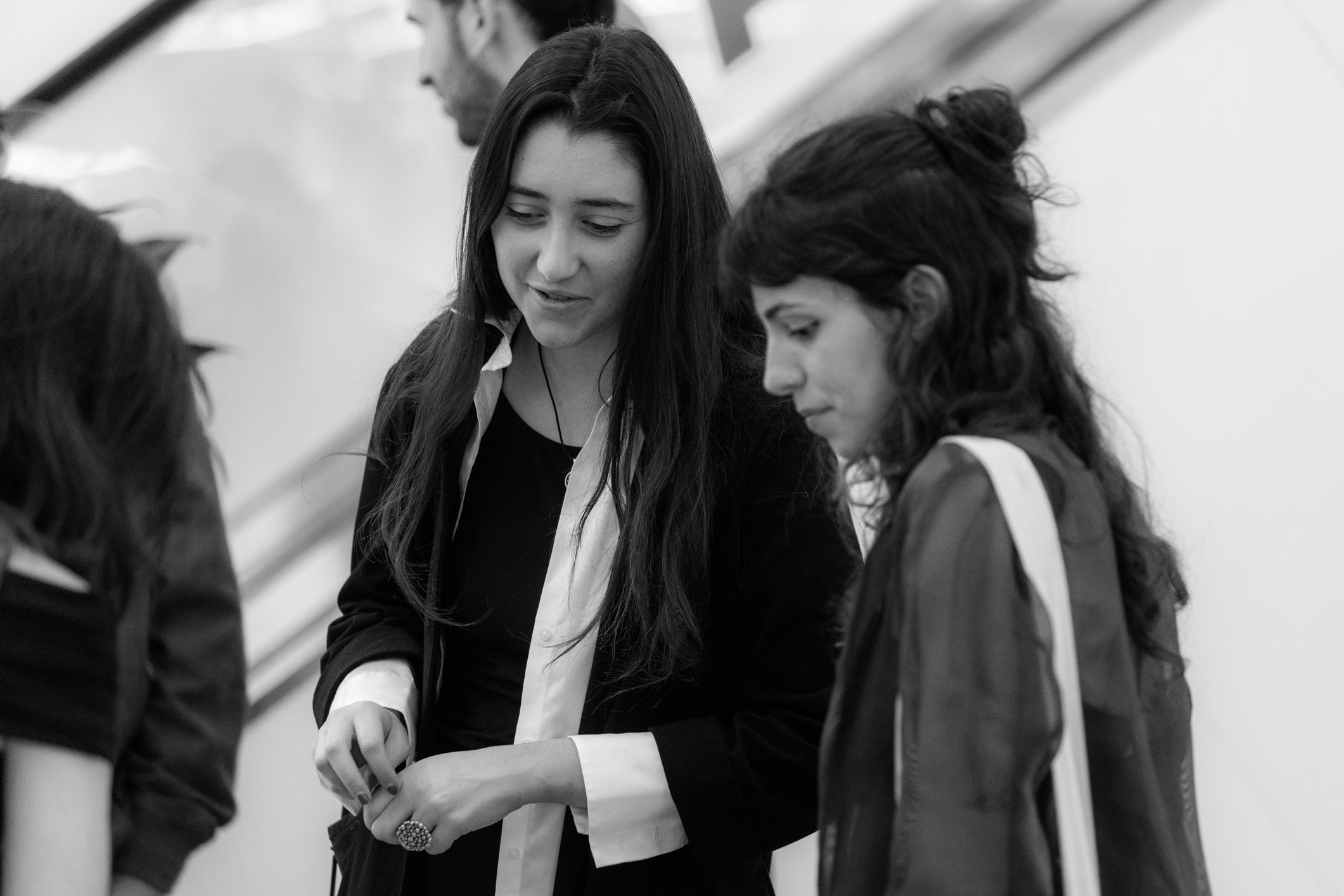 Alex and Ana Llarqués at the Film Festival d´A Barcelona