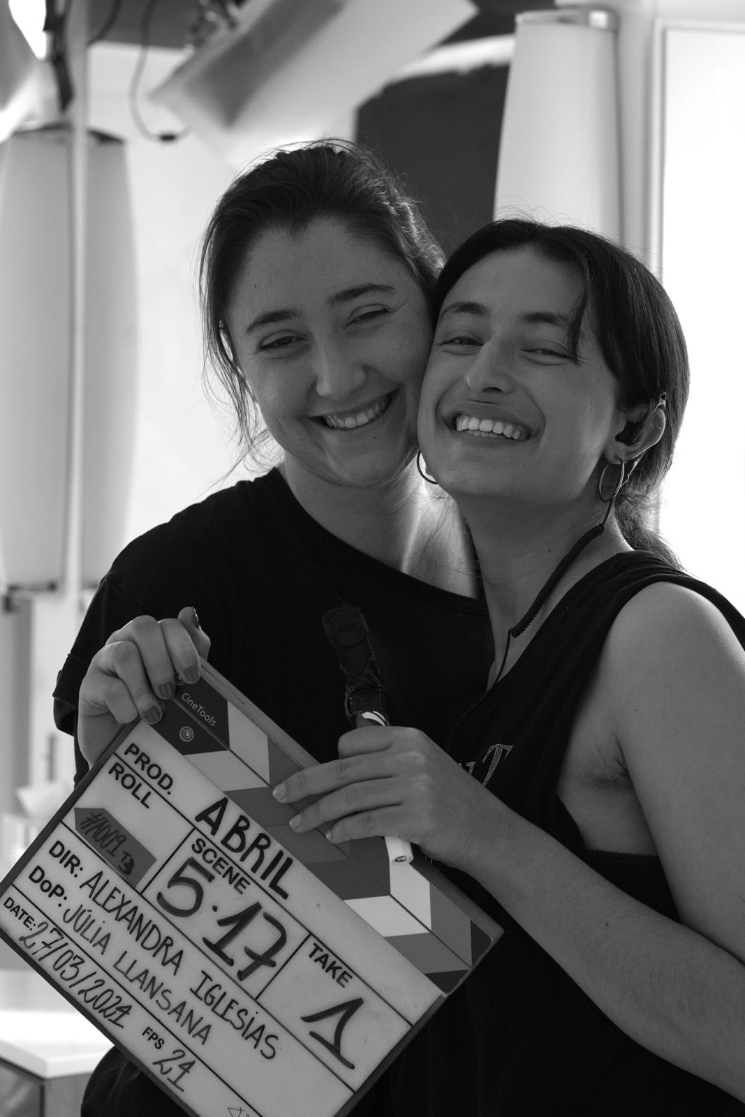 Alexandra and Judit. Short film Abril