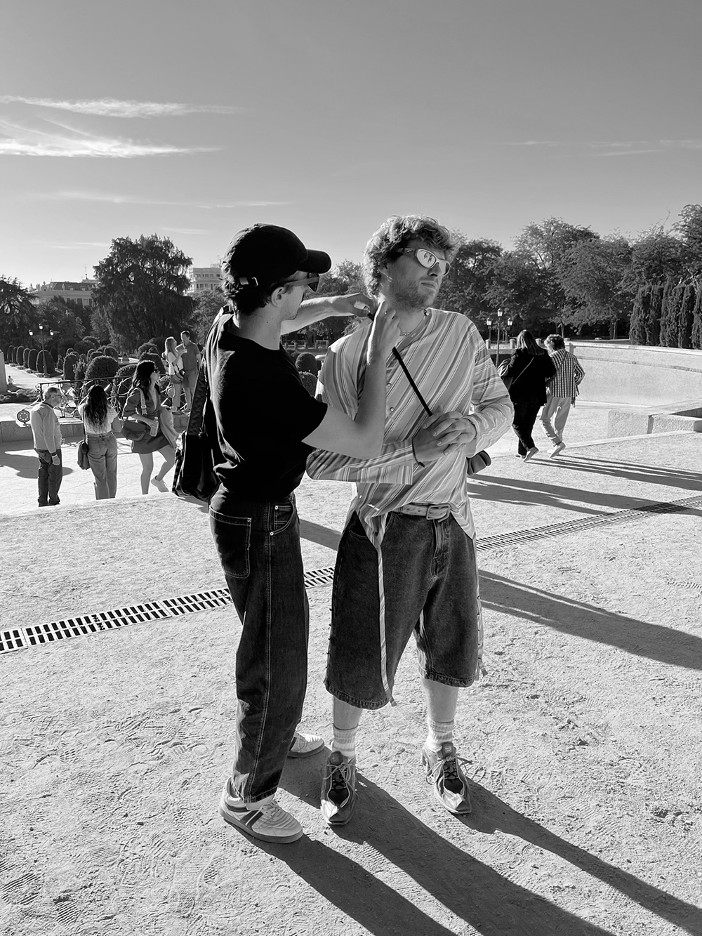 Styling Dino Bonacic for conde nast documentary