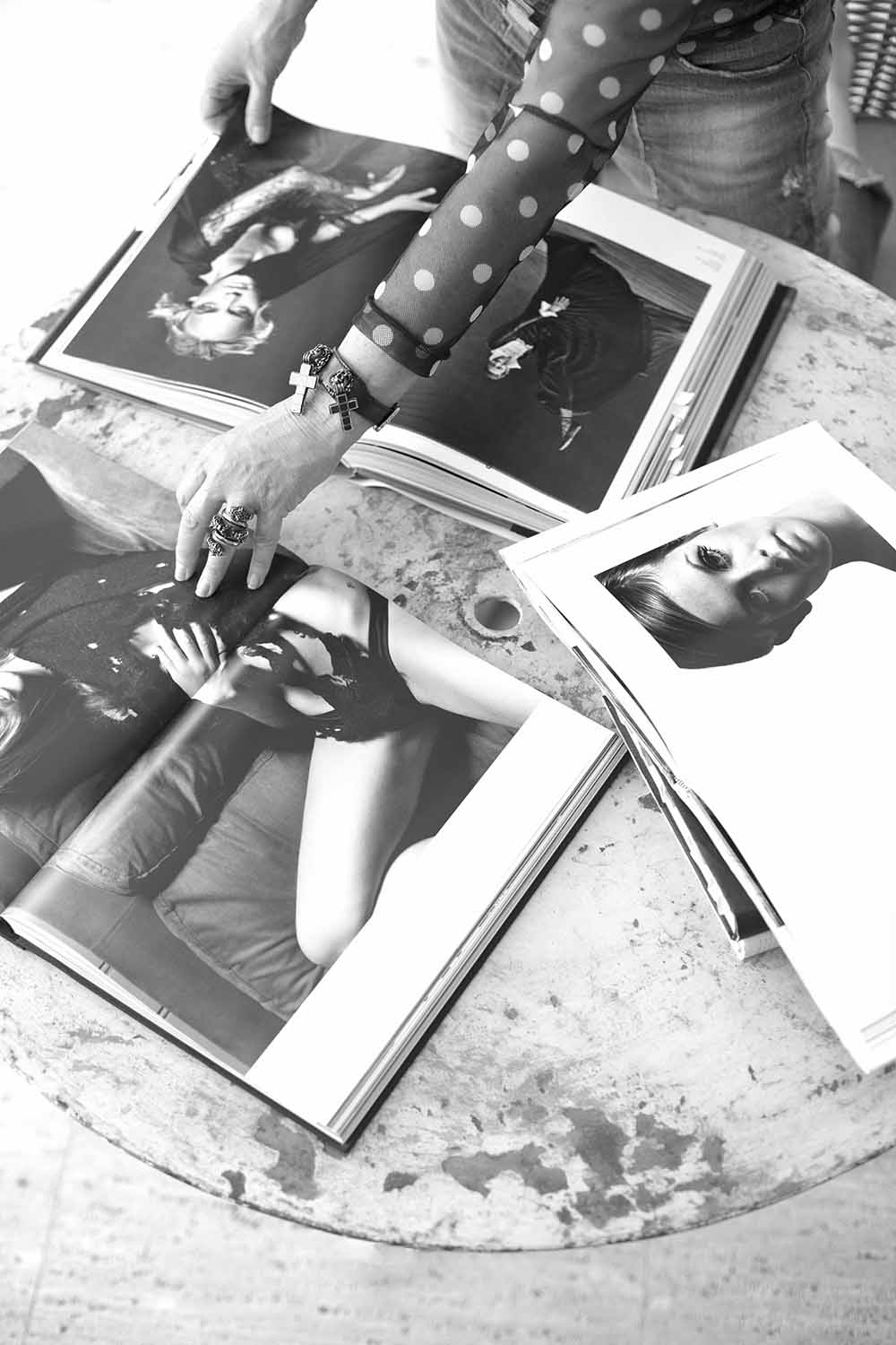 Jo working