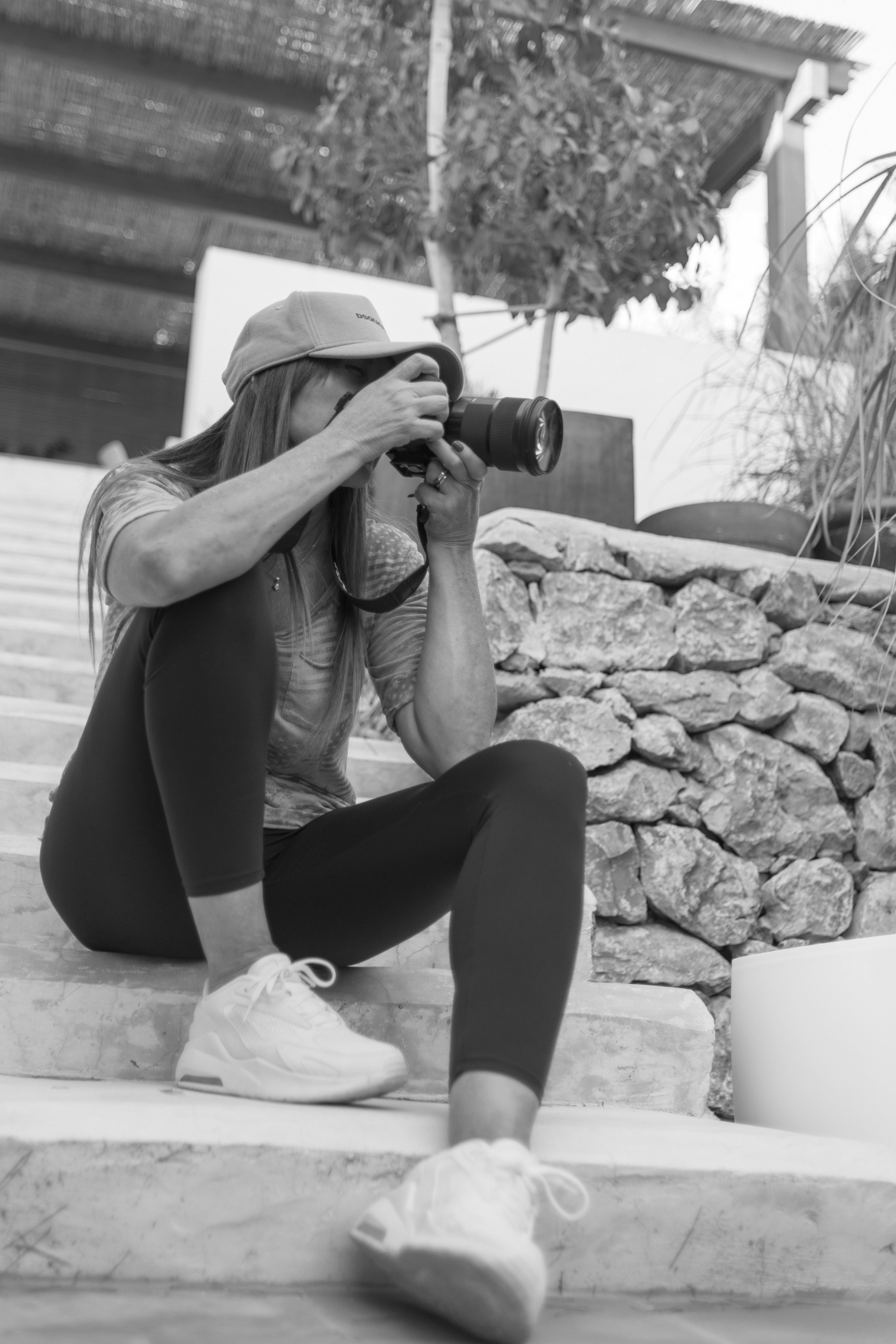 Jo working