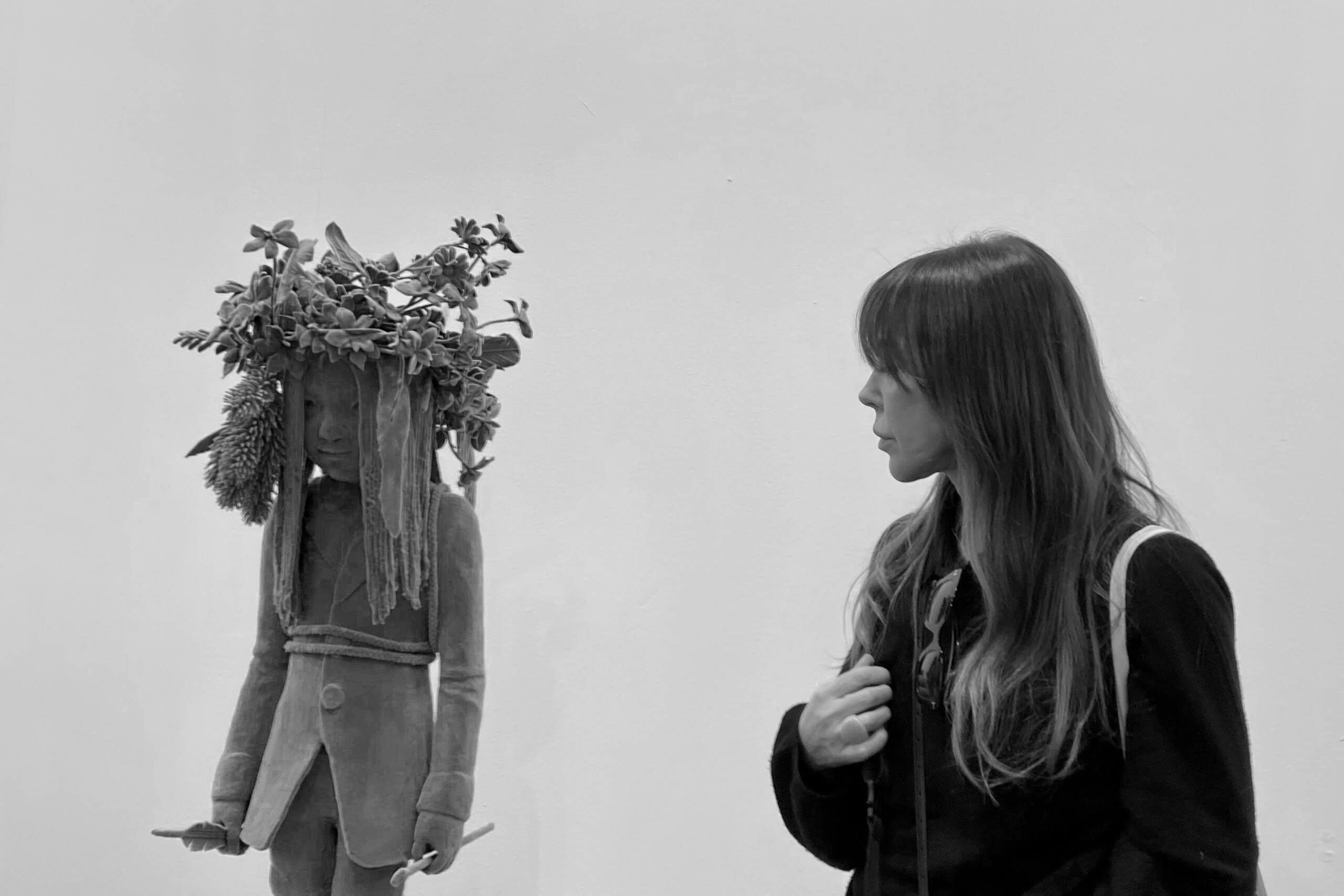 Jo at the ARCO art fair