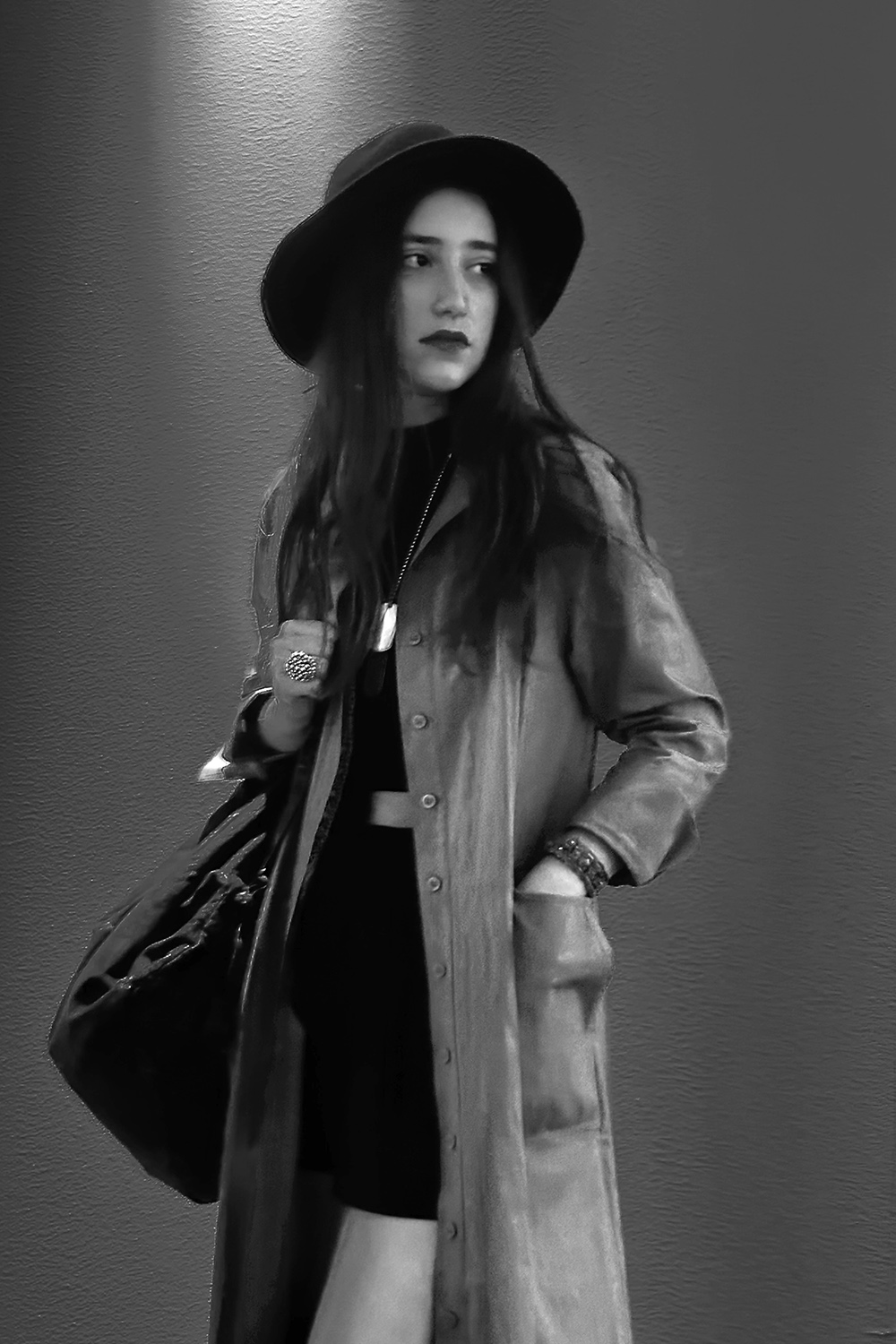 Alex at the M.Benz Fashion week Madrid