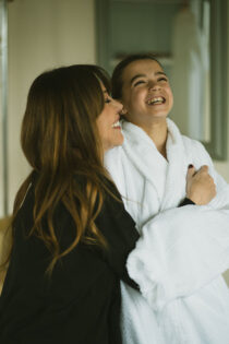 Foto del rodaje del cortometraje "Abril"