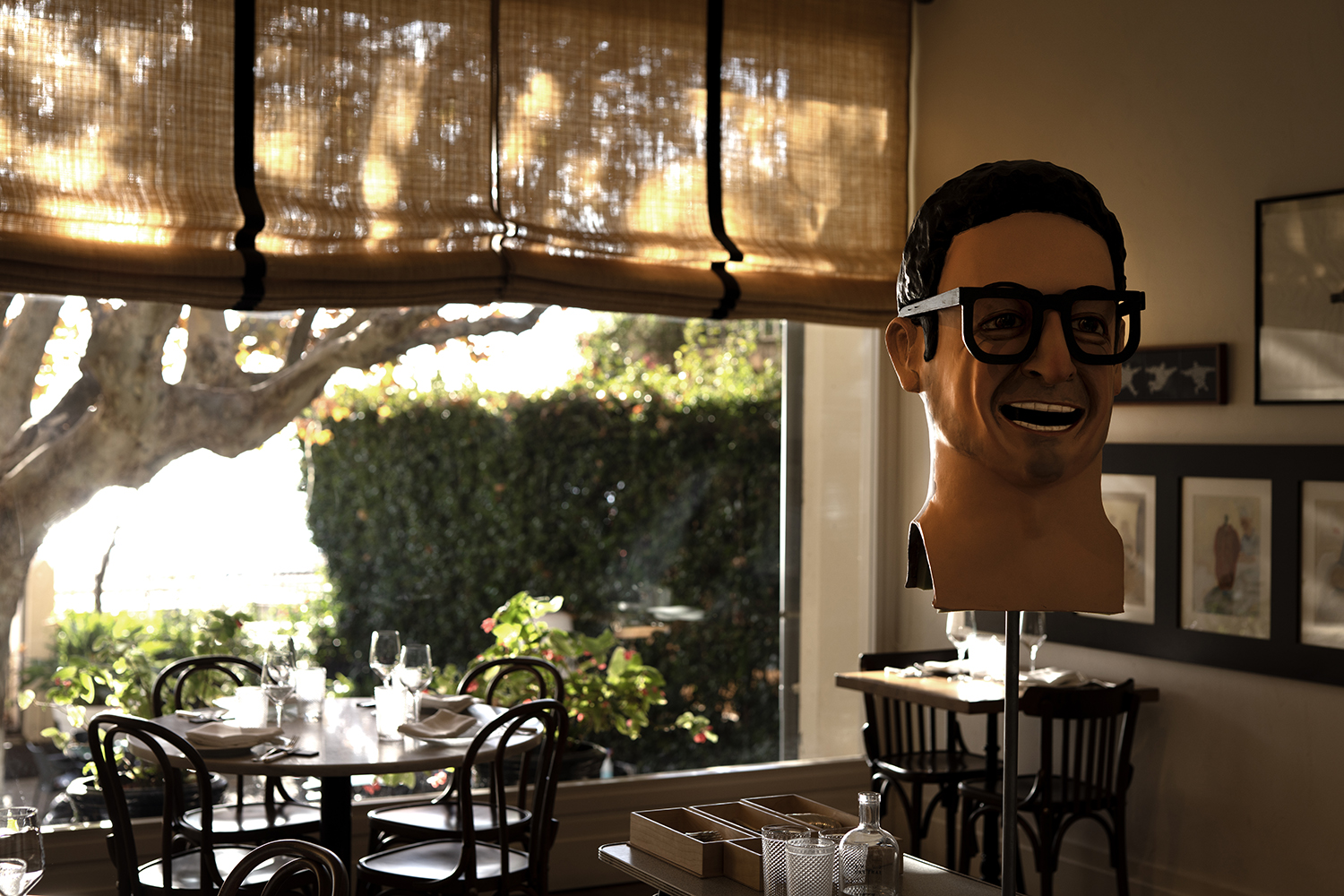 Vista del meneador de China Sant Pau