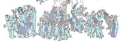 la imagen que elijo para acompañar el articulo es una versión del cuadro La Fiesta de Venus (RESULTADO FINAL)